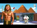 Shinchan Franklin Found Egypt Temple Treasure In Gta 5
