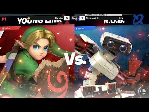 DDD 54 SSBU Losers Quarters - Thurbs (Young Link) vs Creamsicle (ROB)