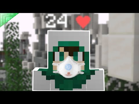 Minecraft but social distancing in Hypixel Skywars