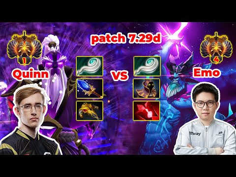 Quinn CCnC Void Spirit Mid - DOTA 2 7.29d - MMR rank - Dota2 Gameplay [Learn To PRO dota2]
