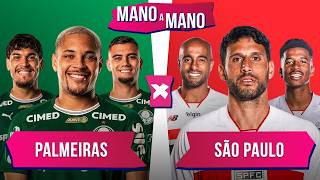 PALMEIRAS X SÃO PAULO: QUEM CHEGA MELHOR? | MANO A MANO DA SEMIFINAL DO PAULISTÃO 2026