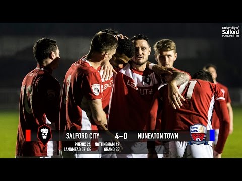 Salford City 4-0 Nuneaton Town - Goals