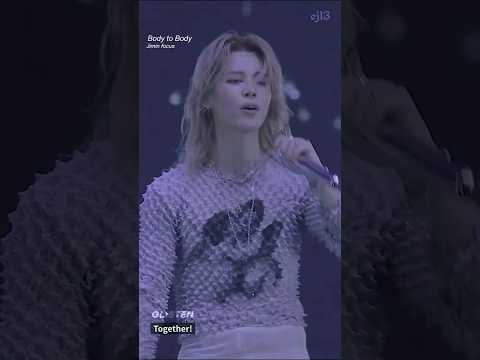 Jimin 'Body to Body' powerful moves🌪️ #jimin #BTS_WORLDTOUR_ARIRANG_JAPAN