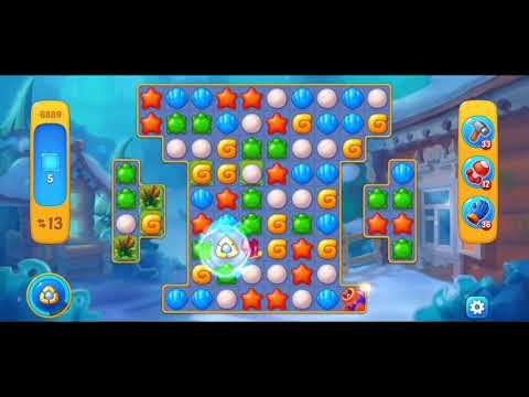 Fishdom 6889 Hard Level - NO 💣🧨💥