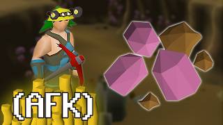 Mining Amethyst for 10 HOURS to Make Money AFK in OSRS