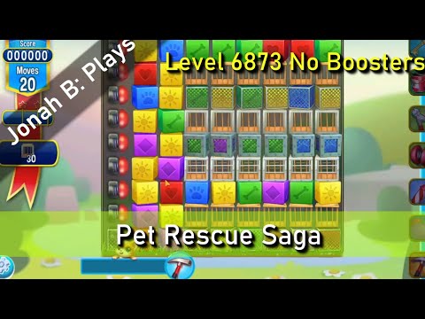 Pet Rescue Saga Level 6873 No Boosters