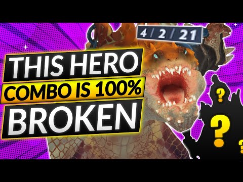 New HERO COMBO = OUT OF CONTROL - ABUSE to Win Offlane EASILY - Dota 2 Pro Guide