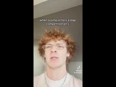 When a pimp enter a slap competition  1-6￼