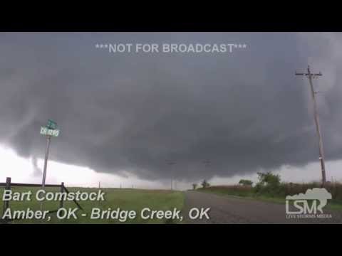 5-6-15 Amber, OK - Bridge Creek, OK Tornado *Bart Comstock*
