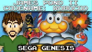 James Pond II: Codename RoboCod (Sega Genesis) - Retro Game Showcase