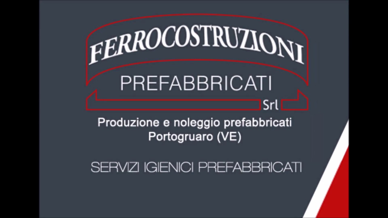 Servizi igienici prefabbricati