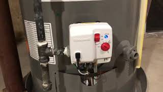 Rheem water heater flashing code blue 6,3 or 3,6. Water not heating