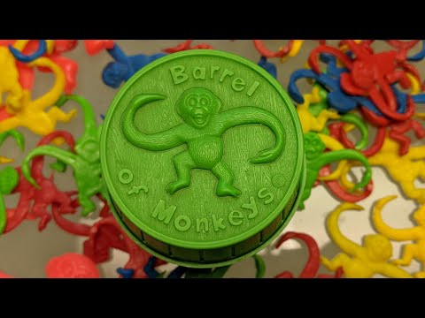 Board Game Archaeology #74 Barrel Of Monkeys by Lakeside Toys (1965)