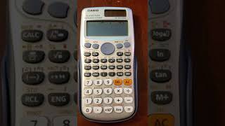 How to reset the Casio fx-115ES PLUS