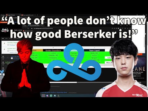 C9 Head Coach LS On New ADC Berserker!!