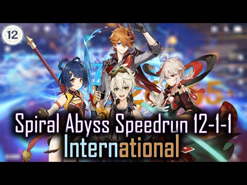 Genshin Impact 3.1 Spiral Abyss Floor 12-1-1 in 12 seconds with International