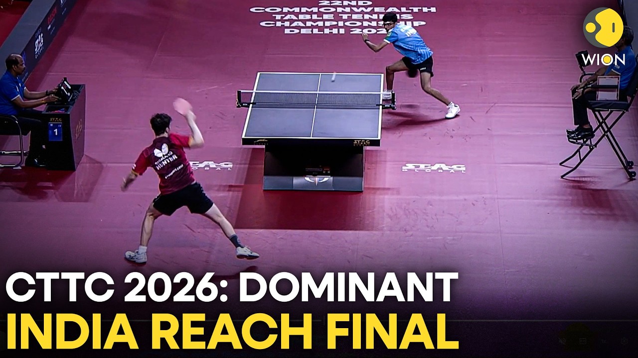 Commonwealth Table Tennis Championships 2026:  India Storms Into Men's Team Final | WION