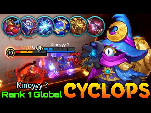 Unstoppable Cyclops the Starsoul Magician! - Top 1 Global Cyclops by Kinoyyy ? - Mobile Legends