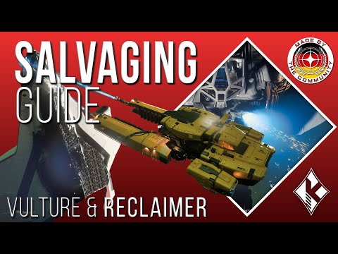 Salvaging Guide 3.18 [4K|DE] Star Citizen Bergung mit der Vulture & Reclaimer | Module & Mehr