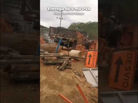 Entrega de 9,000 Ladrillos Trapezoidales en Nejapa