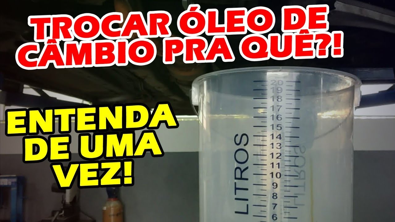 SE TROCA ÓLEO DE CÂMBIO MESMO?!