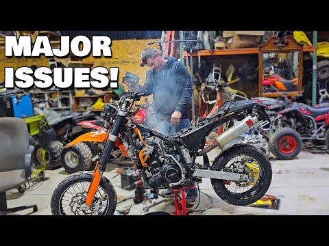 I Got This $3500 Super Moto for $300 Because the Seller Couldn't Fix it! (Ktm 640 Lc4)