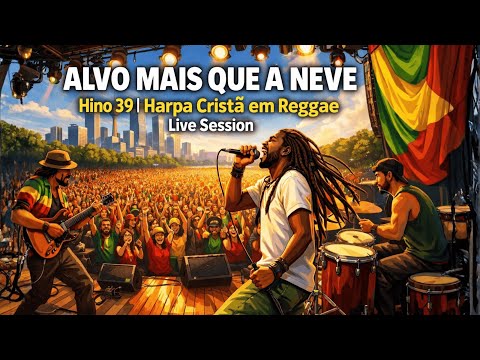 Miniatura do vídeo Alvo Mais Que a Neve (Hino 39) | Harpa Cristã em Reggae