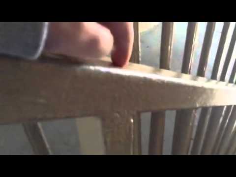 Mini hotel tour:days inn with Dover man powered elevators.