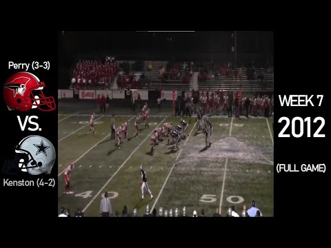 Perry Pirates (3-3) vs. Kenston Bombers (4-2) - 2012 Ohio High School Football (FULL GAME)
