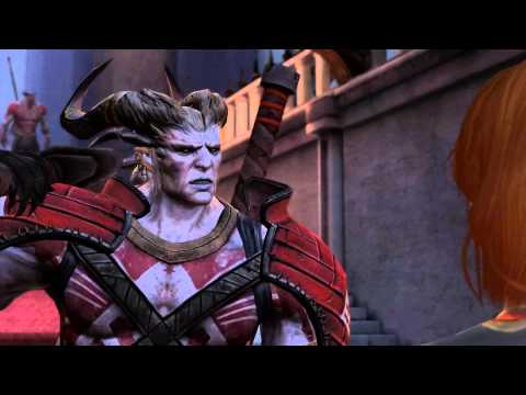 Dragon Age 2 Scene: Fighting the Arishok in 1080p