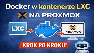 Docker w LXC na Proxmox – jak to zrobić DOBRZE?