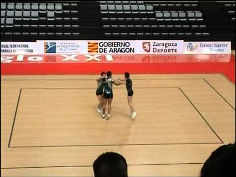 C. España Aeróbic - Zaragoza 2008 - Trío Adrián-Mark-Paco - Semifinales