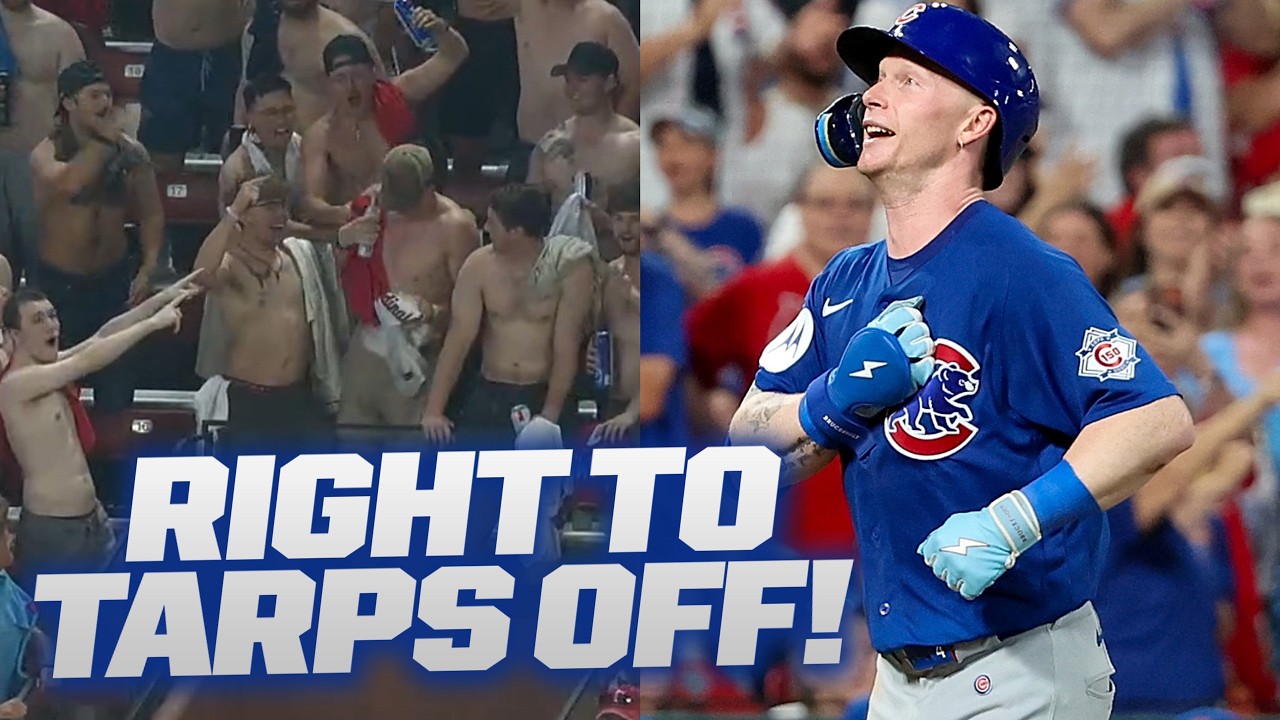 INTO THE CARDINALS TARPS OFF SECTION!! Pete Crow-Armstrong CRUSHES a no-doubter at Busch Stadium 😯
