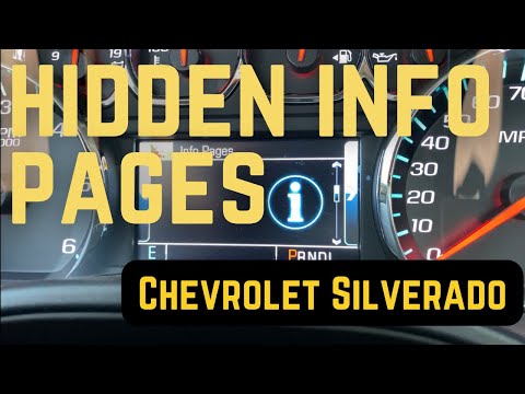 Silverado Settings You Need to Know.