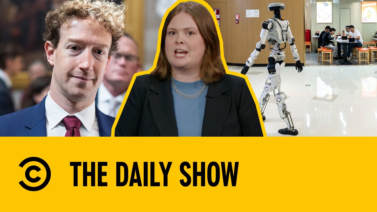 Smartphone Users Face ‘Tech Neck’ Crisis | The Daily Show