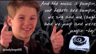MattyB - Turn Up The Track (lyrics video)