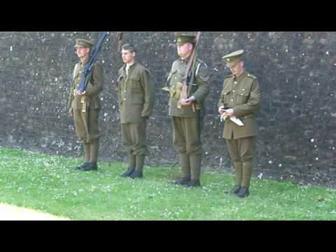 Duncannon Fort military weekend WW1 firing squad