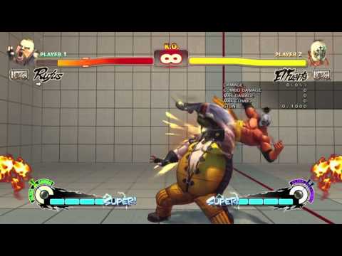 USF4 - PS4 - UNBLOCKABLE TEST