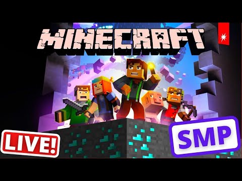 EPIC Minecraft SMP Live Battle! Join Now!