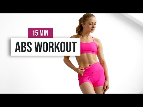15 MIN INTENSE ABS (Intermediate) Workout - No Equipment Home Workout