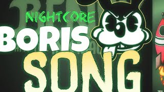🔴 Bendy And The Ink Machine BORIS SONG "Bad Wolf " | Rockit Gaming 🚀 | Nightcore.