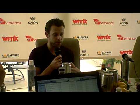 WFNX interviews M83 @ Coachella