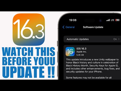 iOS 16.3 - Things You NEED To Know Before You UPDATE !