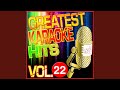 Eternal Flame Karaoke Version Originally Performed By Atomic Kitten