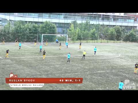 Futbolo broliai RAILANA - FK Vėtra 5-1