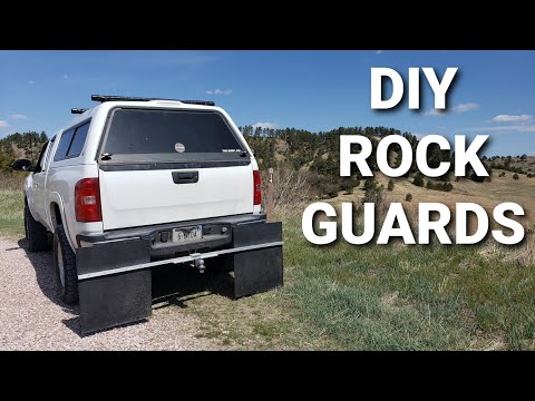 Hitch Mounted Rock Guards DIY