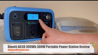 BLUETTI Poweroak AC30 300W 300 Wh - відео 1