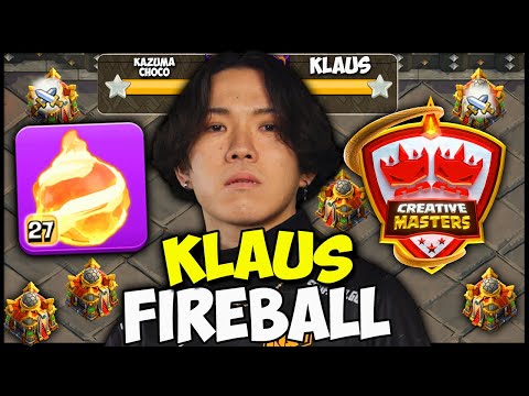 Klaus Finally Got A MAX Fireball and NO Base is SAFE! Creative Masters Series 3.0
