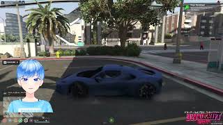 [#BsCGTA] 21日目 ネオン輝くレース会場に大興奮のキクチ - GTAV 2026/06/04 [青空昴]