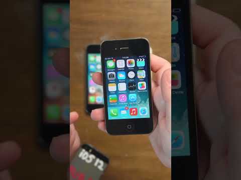 This iPhone 5s is RARE? iPhone 5s and iPod Touch 6th generation running iOS 9 (old software version)